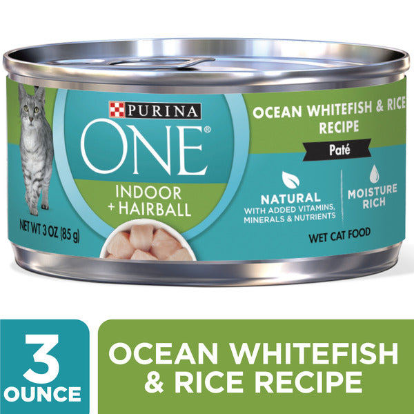 Purina ONE Indoor Advantage Ocean Whitefish & Rice Cat Food
