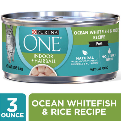 Purina ONE Indoor Advantage Pescado Blanco del Océano y Arroz para Gatos