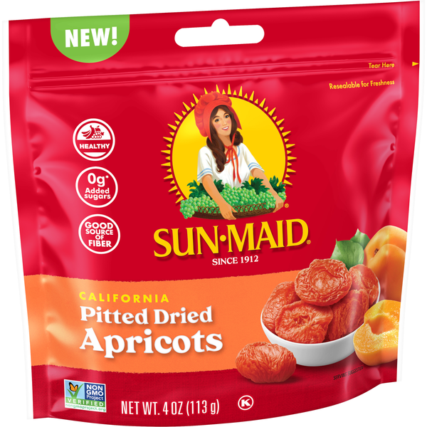 Abricots secs dénoyautés Sun-Maid de Californie