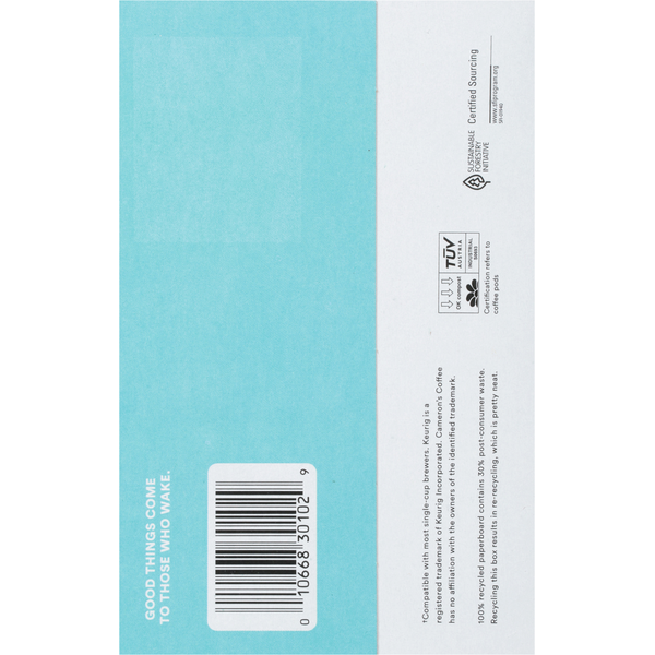 Cameron's Coffee EcoPods, Velvet Moon Dark Roast Coffee Pods