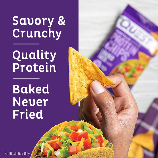 Quest Protein Chips - Loaded Taco Flavor, Tortilla Style