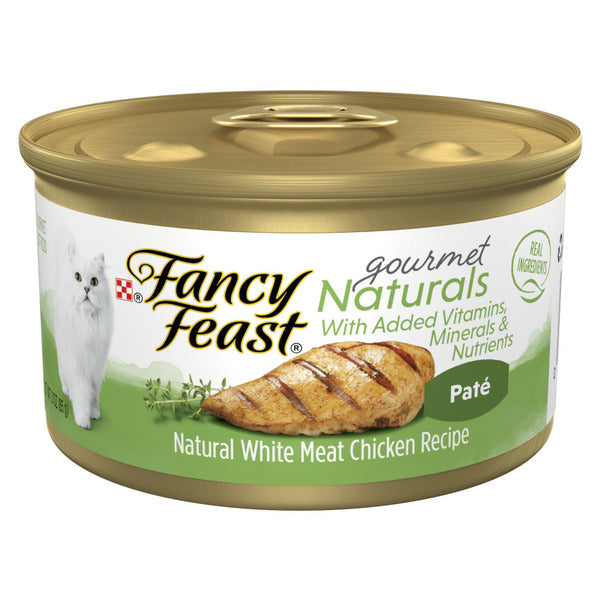 Purina Fancy Feast Grain Free Wet Cat Food - Poulet blanc