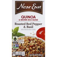 Mezcla de Quinoa y Arroz Integral con Pimiento Rojo Asado