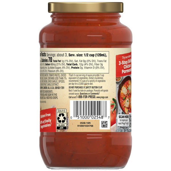 Sauce à Pâtes Traditionnelle Prego