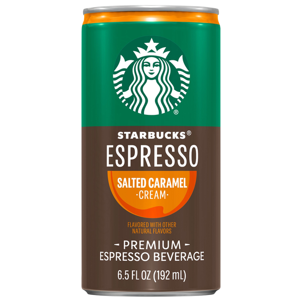 Boisson Espresso Crème Caramel Salé Premium de Starbucks