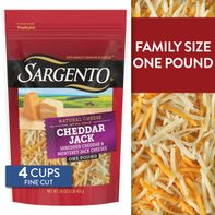 Sargento Natural Cheddar Jack Shredded Cheese