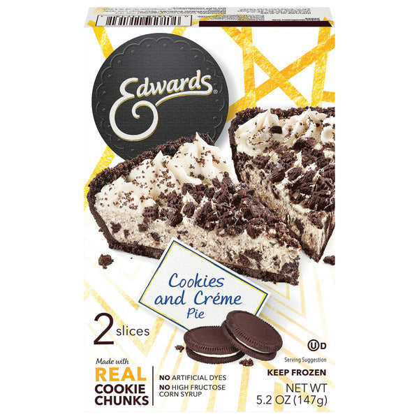 Edwards Singles Cookies and Crème Pie