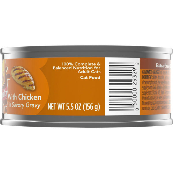 Purina Friskies Gravy Wet Cat Food with Chicken