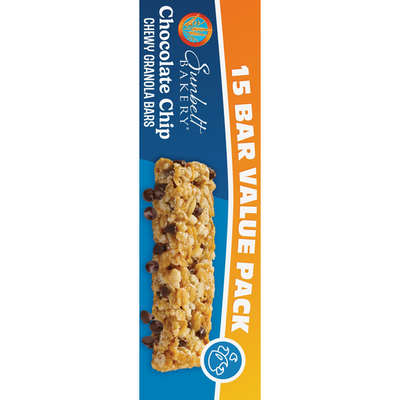 Paquete de Valor de Barras de Granola Masticables con Chispas de Chocolate Sunbelt Bakery