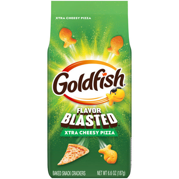 Pepperidge Farm Goldfish Flavor Blasted Xtra Cheesy Pizza Crackers