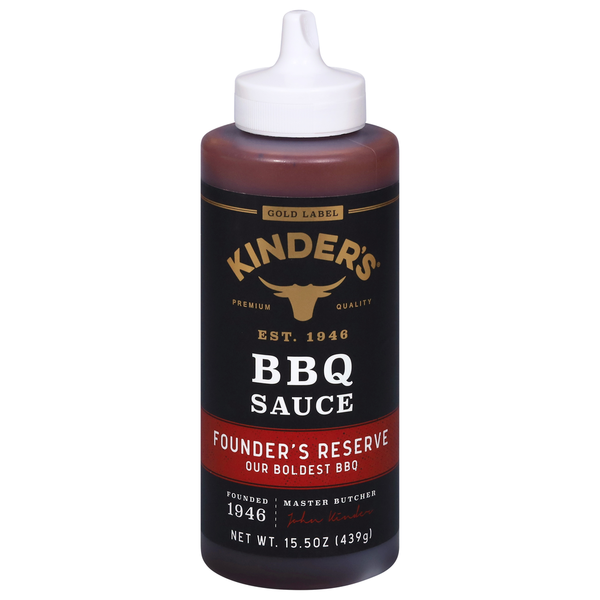 Sauce BBQ Reserve du Fondateur de Kinder