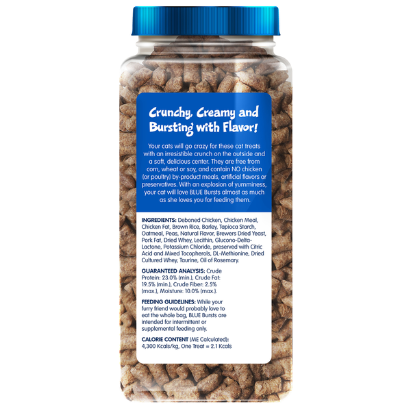 Blue Buffalo Bursts Crunchy Cat Treats - Chicken Flavor