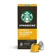 Capsules d'espresso blonde originale Starbucks par Nespresso