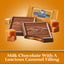 Cuadrados de Chocolate con Leche Ghirardelli con Relleno de Caramelo