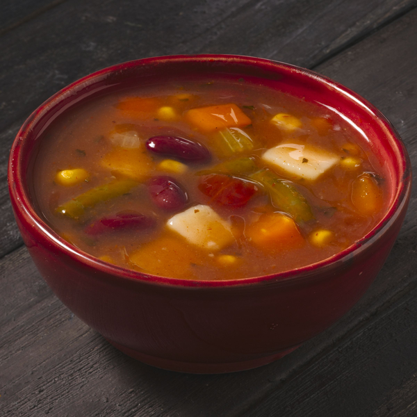Soupe en conserve de légumes du jardin Progresso