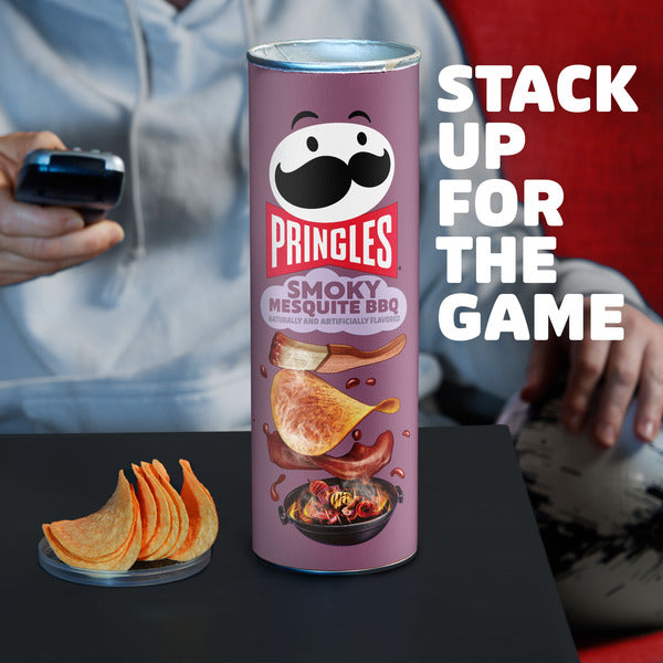 Pringles Smoky Mesquite BBQ Potato Crisps - 5.5 oz