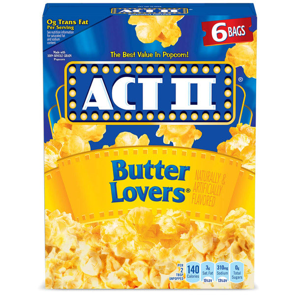 ACT II Palomitas de Maíz con Mantequilla