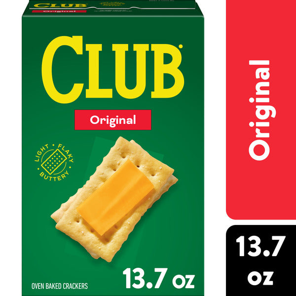 Club Original Crackers - Savory Snack Delight, 13.7 oz