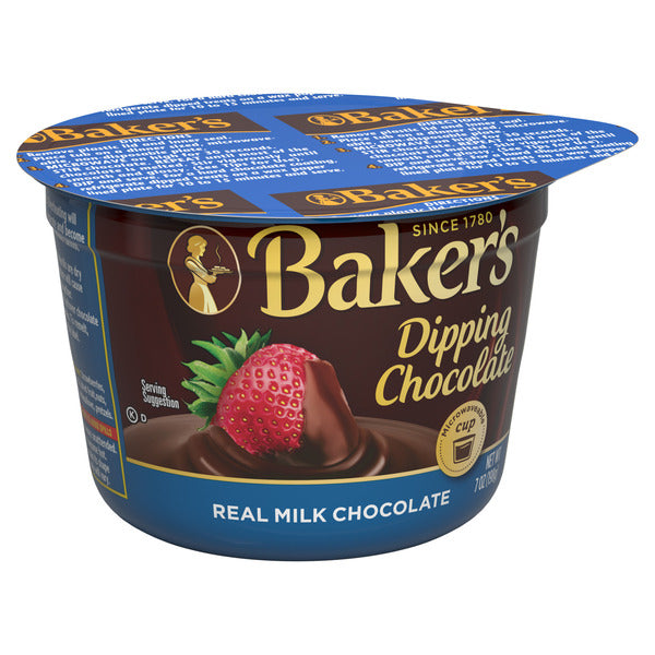 Chocolat à tremper au lait véritable de Baker