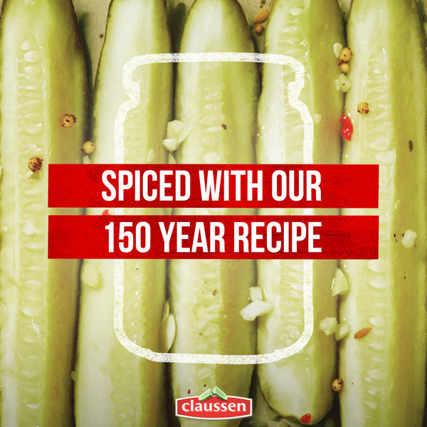 Especias de Pepinillos Claussen Kosher Dill Estilo Deli