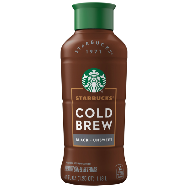 Café Frío Negro Premium de Starbucks