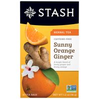 Stash Sunny Orange Ginger Herbal Tea, Caffeine Free