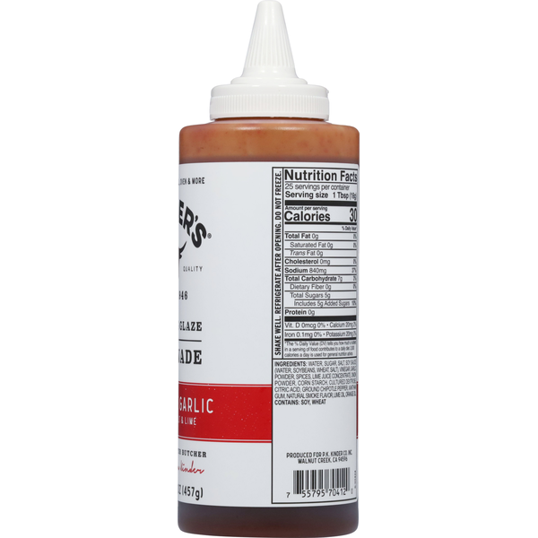 Kinder's Chipotle Garlic Grilling Glaze & Marinade