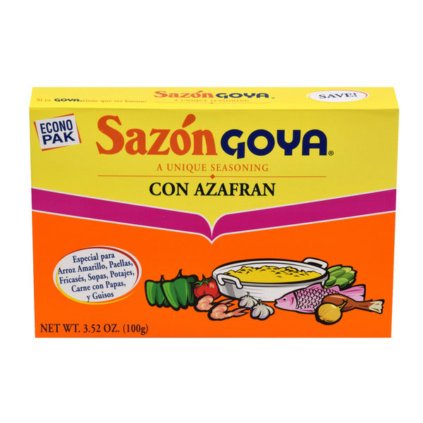 Assaisonnement Goya Sazón avec Azafran - Mélange d'épices savoureux