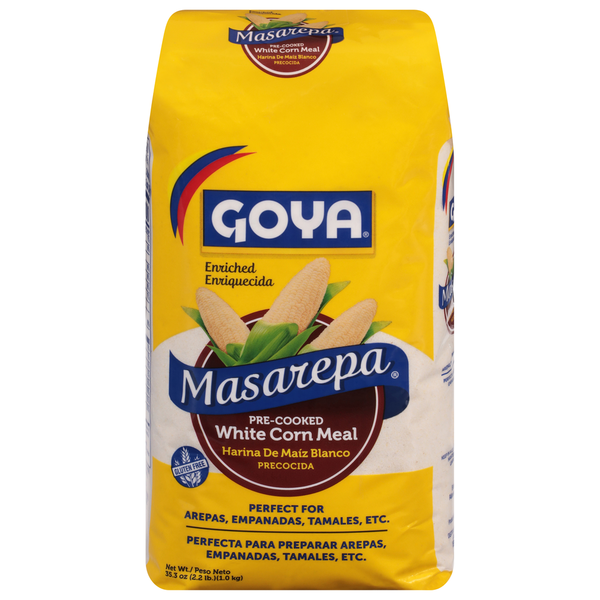 Goya Farine de Maïs Blanc - Précuite pour la Commodité