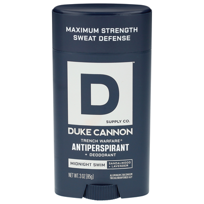 Desodorante Duke Cannon Midnight Swim Sándalo y Lavanda