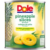 Rodajas de piña Dole en jugo de piña 100%