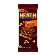 HEATH Chocolatey English Toffee XL Candy Bar - 4 oz