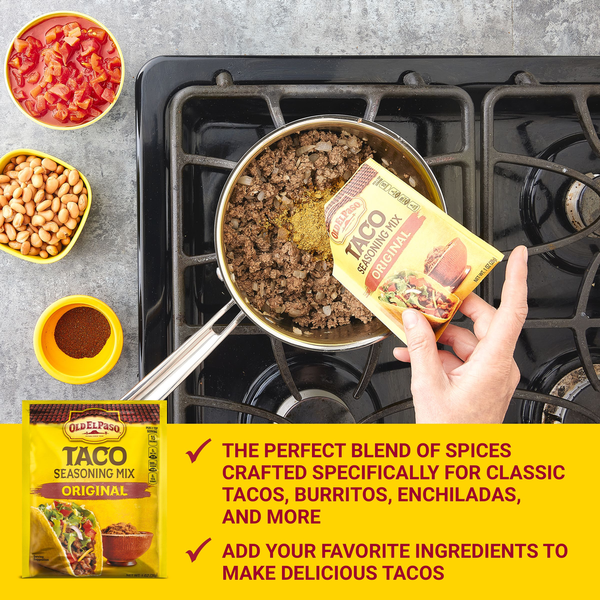 Mélange d'épices pour tacos Old El Paso - Saveur originale