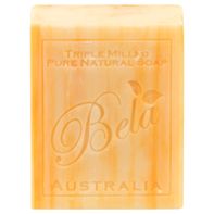 Savon à l'orange zest BELA, triple mouture, pur et naturel