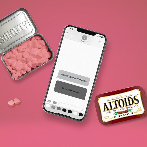 Altoids Cinnamon Sugar Free Breath Mints - Single Pack