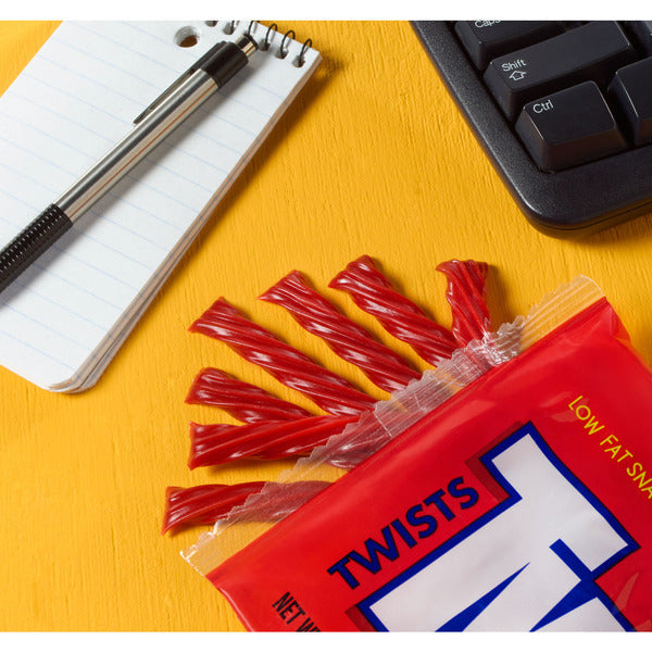 TWIZZLERS Réglisse à la Fraise Taille King, 5 oz