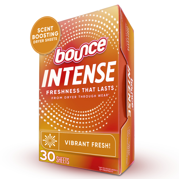 Feuilles de séchage Bounce Intense - Parfum frais vibrant