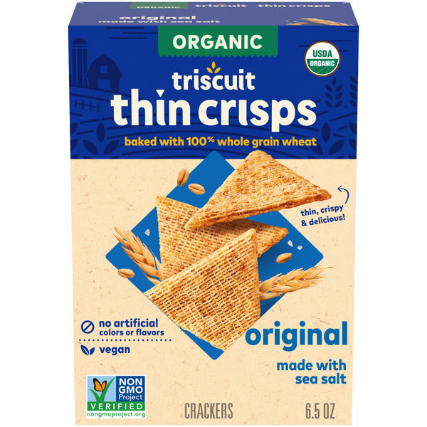 CRACKERS TRISCUIT Bio Original Minces Crisps