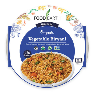 Biryani de Verduras Orgánico Food Earth