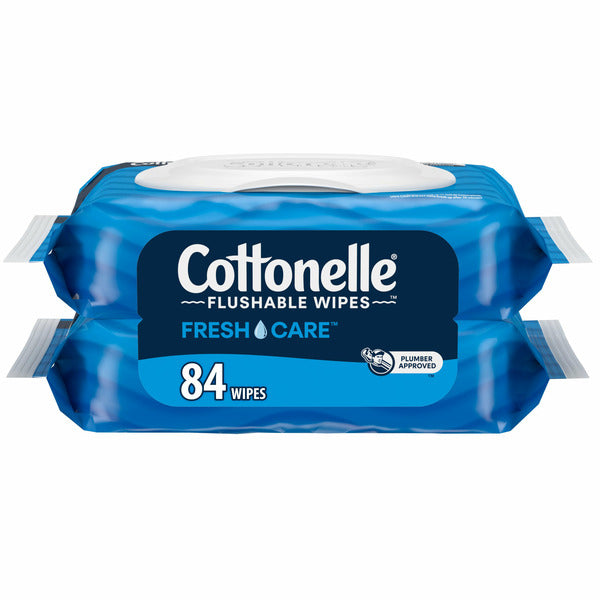 Lingettes humides jetables Cottonelle Fresh Care