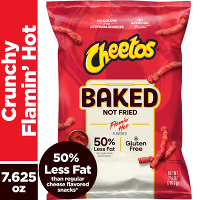Cheetos Baked Cheese Flamin' Hot Flavor