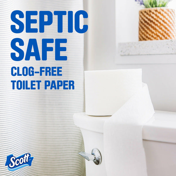 Papel Higiénico Scott ComfortPlus - Suavidad y Resistencia de 1 Capa