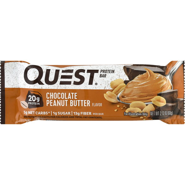 Quest Protein Bar - Chocolate Peanut Butter Flavor