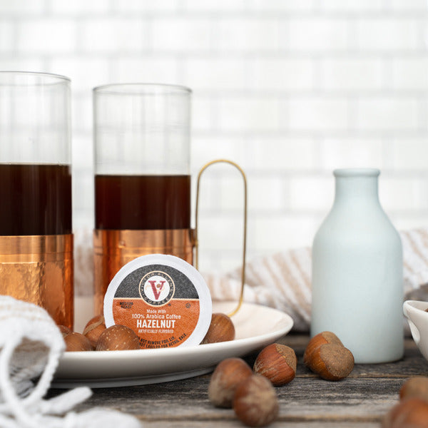 Cápsulas de Café de Tueste Medio con Sabor a Avellana de Victor Allen