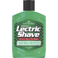 Loción Pre-Afeitado Williams Lectric Shave para Afeitadoras Eléctricas