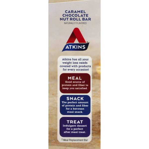 Atkins Snack Bar - Caramel Chocolate Nut Roll