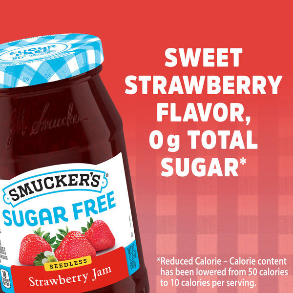 Mermelada de Fresa Sin Azúcar Smucker's Sin Semillas