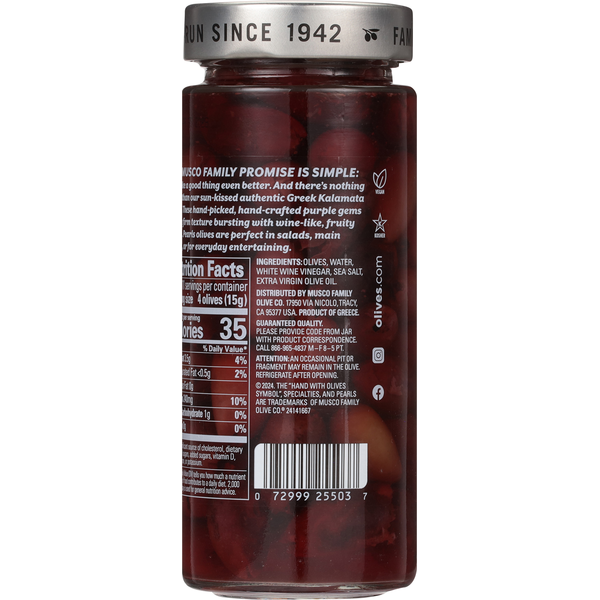 Aceitunas Kalamata Griegas Deshuesadas Pearls