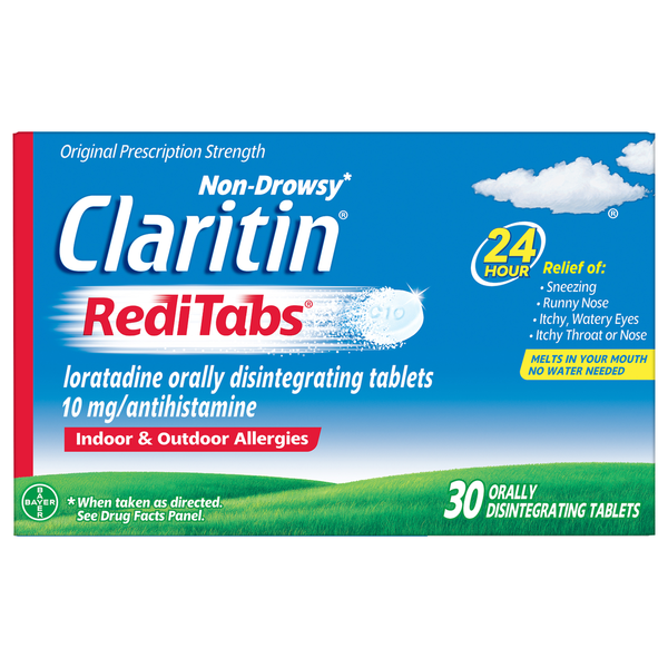 Claritin 24 heures Non-Drowsy Allergy RediTabs