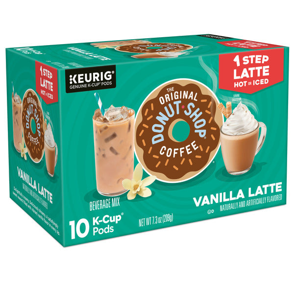 Les capsules K-Cup One Step Vanilla Latte de The Original Donut Shop